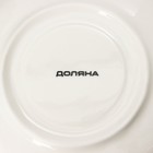 Чайная пара фарфоровая Доляна «Рождество», 2 предмета: чашка 280 мл, блюдце d=15 см - Фото 4