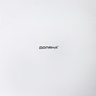 Набор для суши Доляна «Марбл белый», 3 предмета: соусники 8×2 см, 8×6 см, подставка 25×15×2 см, стекло - Фото 8