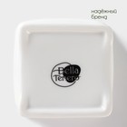 Банки для хранения специй и соусов BellaTenero, 6 предметов: солонка 100 мл, банка 200 мл, соусник 200 мл, на бамбуковой подставке, фарфор, белые - Фото 15