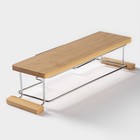 Банки для хранения специй и соусов BellaTenero, 6 предметов: солонка 100 мл, банка 200 мл, соусник 200 мл, на бамбуковой подставке, фарфор, белые - Фото 18