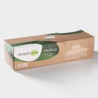 Банки для хранения специй и соусов BellaTenero, 6 предметов: солонка 100 мл, банка 200 мл, соусник 200 мл, на бамбуковой подставке, фарфор, белые - Фото 19