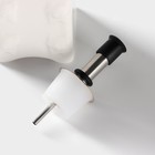 Банки для хранения специй и соусов BellaTenero, 6 предметов: солонка 100 мл, банка 200 мл, соусник 200 мл, на бамбуковой подставке, фарфор, белые - Фото 10