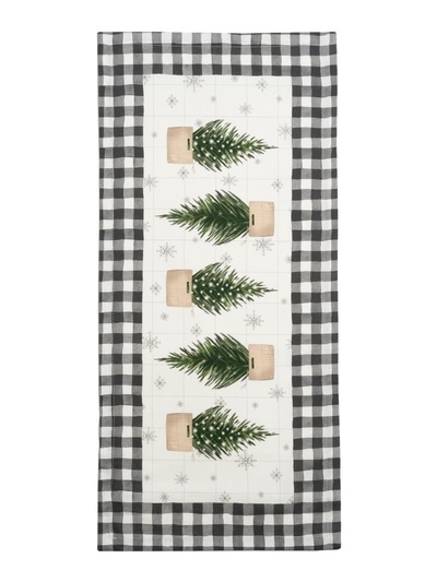 Дорожка на стол «Этель» Happy New Year 30×70 см, 100% хлопок, саржа 190 г/м²