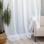 Штора-тюль Witerra 200×260 см, белый, вуаль, пэ100% - Фото 1