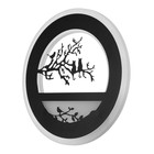 Бра «Птички на ветке» LED 24 Вт 3000-4000К черный 22×3.5×22 см - Фото 1