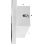 Бра «Птички на ветке» LED 24 Вт 3000-4000К черный 22×3.5×22 см - Фото 6