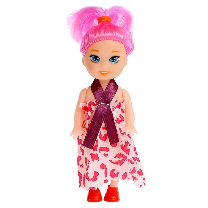 Куколка-сюрприз Surprise doll с резинками, МИКС - фото 1886511220