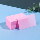 Салфетки для маникюра, безворсовые, 50 шт, 6 × 4 см, цвет розовый - фото 7522440