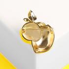 Брошь «Лимон» сочный, цветной в золоте - Фото 2