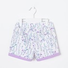 Шорты для девочки, цвет сиреневый, рост 128 см (8л) 5193047