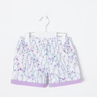 Шорты для девочки, цвет сиреневый, рост 128 см (8л) 5193047