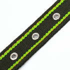 Ошейник брезентовый безразмерный двухслойный, хаки/зелёный, 67×3 см, ОШ до 55 см - Фото 8