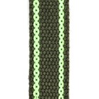 Поводок брезентовый, 2,7 м х 2,5 см, хаки/зелёный - фото 9534966