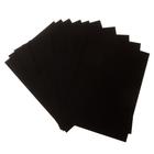 Бумага для пастели А4, deVENTE, набор 10 листов, 160 г/м2, чёрная, в пакете - фото 6319314