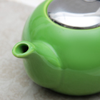 Чайник заварочный 600 мл "Солнце", с ситом, цвет зелёный - Фото 4