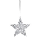 Ёлочные игрушки 2 шт. «Зимнее волшебство. Звезда - магия», 9.5 см, прозрачный - Фото 8