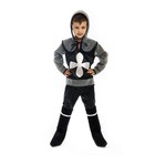 Карнавальный костюм "Рыцарь", рубашка с капюшоном, пояс, брюки с сапогами, рост 134 см - Фото 1