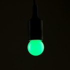 Лампа светодиодная Luazon Lighting, G45, Е27, 1.5 Вт, для белт-лайта, RGB, синхронная работа - Фото 5