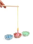 Развивающая игра 3в1 «Паровозик», рыбалка, каталка, сортер, 35×11×10 см - Фото 4