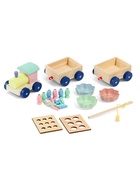 Развивающая игра 3в1 «Паровозик», рыбалка, каталка, сортер, 35×11×10 см - Фото 7