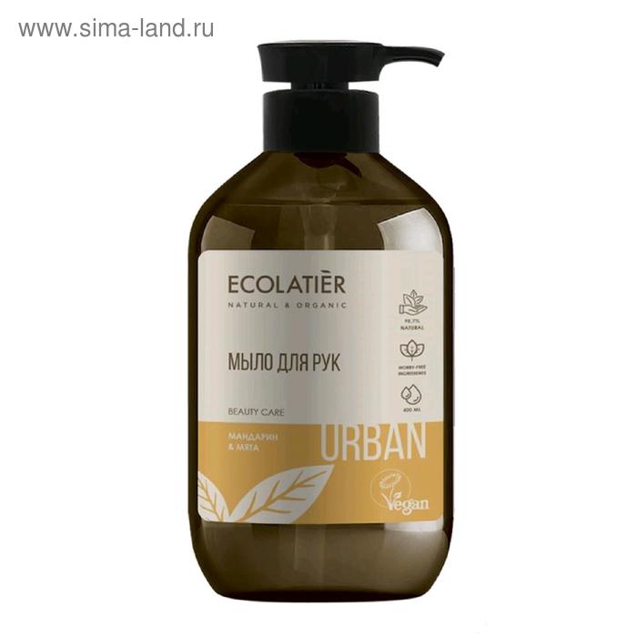 Жидкое мыло для рук Ecolatier мандарин & мята, 400 мл - Фото 1