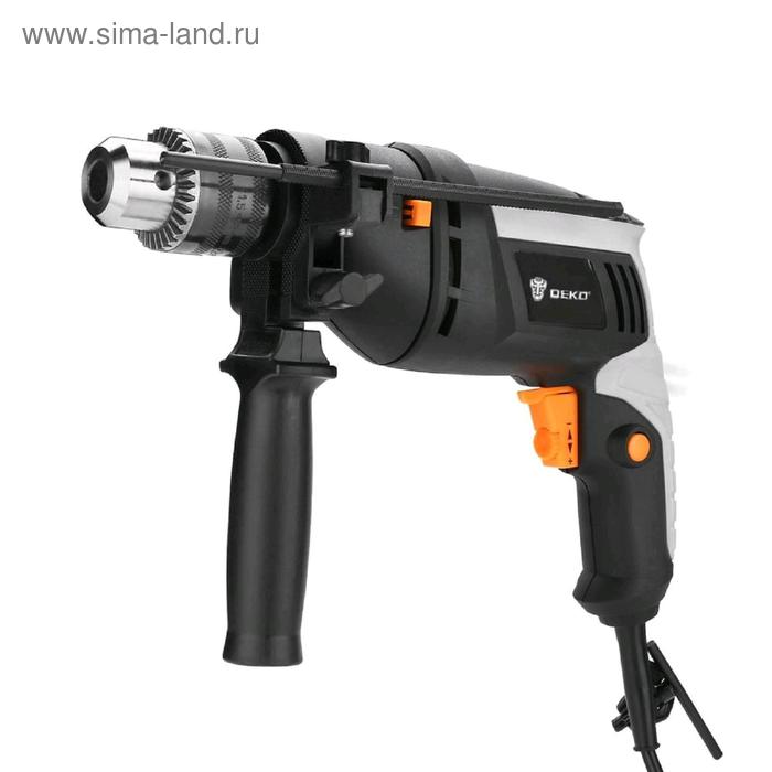 Дрель ударная DEKO DKId650W, 650 Вт, 3000 об/мин, 29000 уд/мин, 25 Hm, ЗВП 1.5-13 мм, реверс
