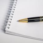 Ручка в подарочном футляре «Лучшему учителю», металл, синяя паста, 1.0 мм - Фото 5