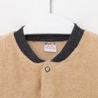 Комбинезон детский, цвет бежевый, рост 80 см - Фото 2