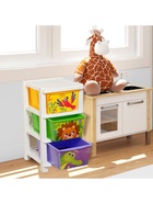 Комод детский «Дружные зверята», 3 секции - Фото 4