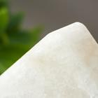 Соляной светильник «Кубик», LED, USB, красное свечение, белая соль, 10×9×7 см - Фото 4