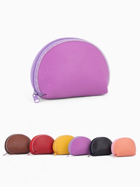 Кошелёк-монетница на молнии, 9?3?8 см, однотонный, МИКС (комплект 4 шт)