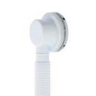 Сифон для ванны «АНИ Пласт» EC255S, 1 1/2"x40 мм, с переливом, гофрой 40×50 мм, "клик-клак" - Фото 8