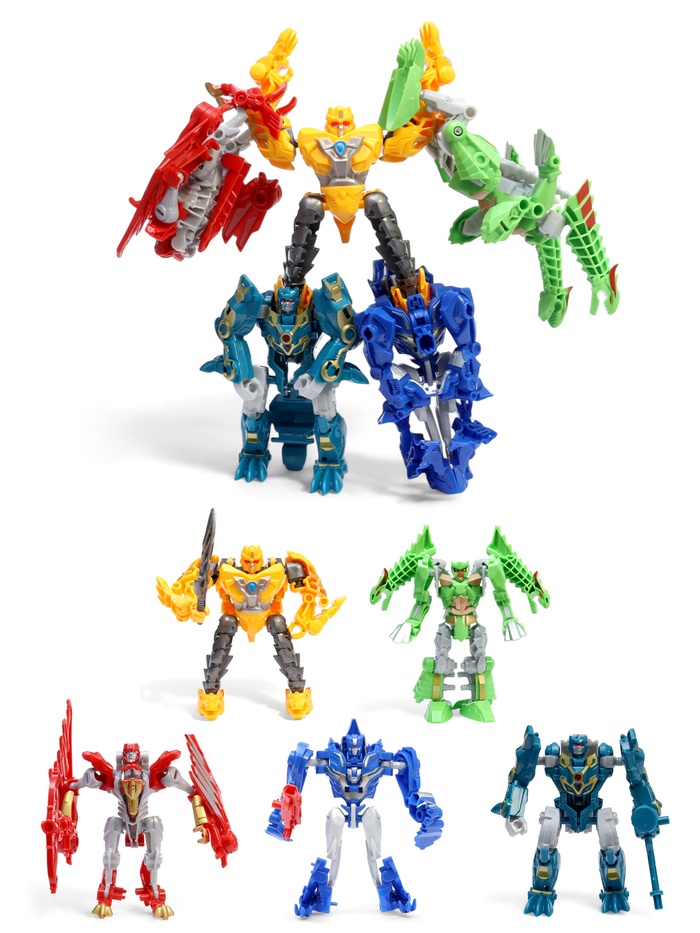 Робот «Динобот», трансформируется, 5 видов, собирается в 1 робота - фото 51877419