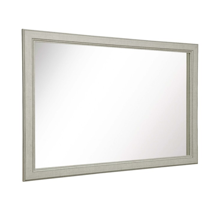 Зеркало навесное «Сохо», 1000 × 18 × 700 мм, цвет бетон пайн белый патина - Фото 1