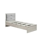 Кровать одинарная с настилом «Сохо», 90 × 200 см, цвет бетон пайн белый/бетон пайн патина - Фото 1