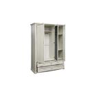 Шкаф для одежды «Сохо» 32.02, 1532 × 624 × 2120 мм, бетон пайн белый / бетон пайн патина - Фото 2