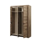 Шкаф для одежды «Лючия» 33.02, 3 двери, 1528 × 580 × 2300 мм, цвет кейптаун / венге - Фото 2