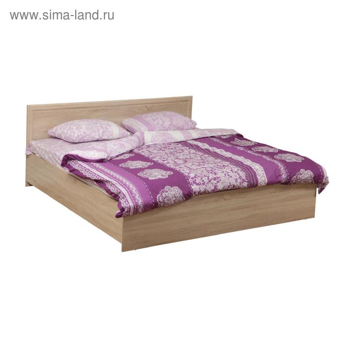 Кровать двойная с откидным механизмом 21.53, 1600 × 2000 мм, цвет дуб сонома