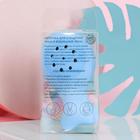 Щёточка для умывания «Которусалочка», голубой, 10 х 6 см - фото 805955888