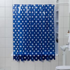 Штора для ванной Доляна «Вечер», 180×180 см, PVC