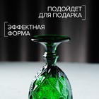Набор бокалов из стекла Magistro «Варьете», 320 мл, 2 шт, цвет зелёный - Фото 6