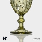 Бокалы для вина Magistro «Круиз», 250 мл, набор 2 шт., стекло, зелёные - Фото 3