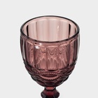 Бокалы для вина Magistro «Ла-Манш», 250 мл, набор 2 шт., стекло, розовые - Фото 4