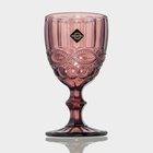 Бокалы для вина Magistro «Ла-Манш», 250 мл, набор 2 шт., стекло, розовые - Фото 6