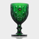 Бокалы для вина Magistro «Варьете», 320 мл, набор 6 шт., стекло, зелёные - Фото 6