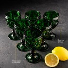Набор бокалов из стекла Magistro «Варьете», 320 мл, 6 шт, цвет зелёный - Фото 7