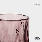 Набор бокалов из стекла для шампанского Magistro «Круиз», 160 мл, 7×20 см, 2 шт, цвет розовый - Фото 12