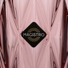 Набор бокалов из стекла для шампанского Magistro «Круиз», 160 мл, 7×20 см, 2 шт, цвет розовый - фото 4311074