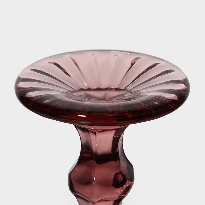 Набор бокалов из стекла для шампанского Magistro «Круиз», 160 мл, 7×20 см, 2 шт, цвет розовый - фото 1908586250