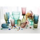 Набор бокалов из стекла для шампанского Magistro «Ла-Манш», 160 мл, 7×20 см, 2 шт, цвет зелёный - Фото 8